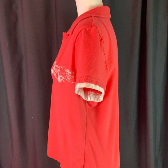 Sonoma dark pink Hawaiian style golf shirt size XL - Picture 2 of 7